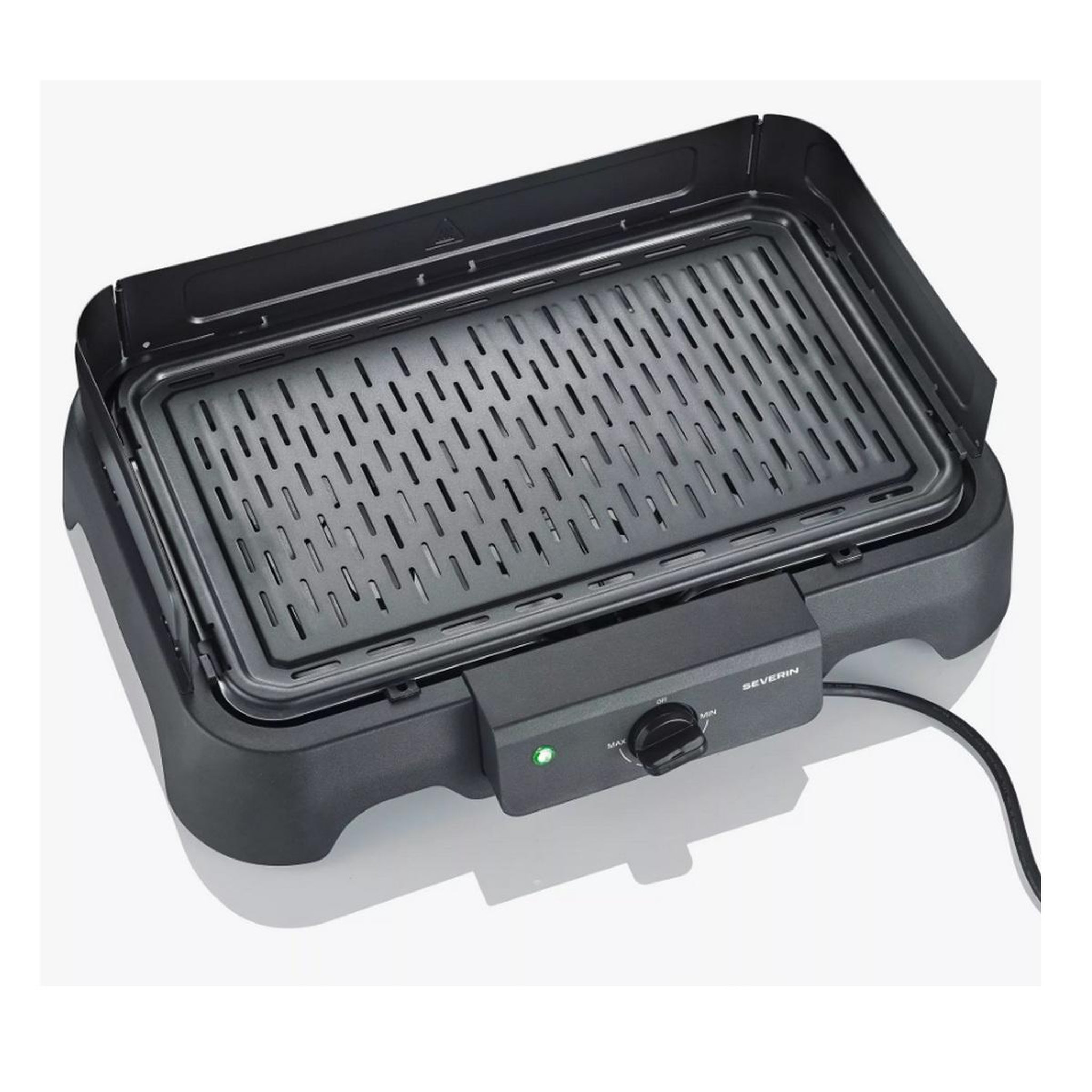 Voir la diapositive 4 : SEVERIN Barbecue électrique posable 2000w noir - 8595