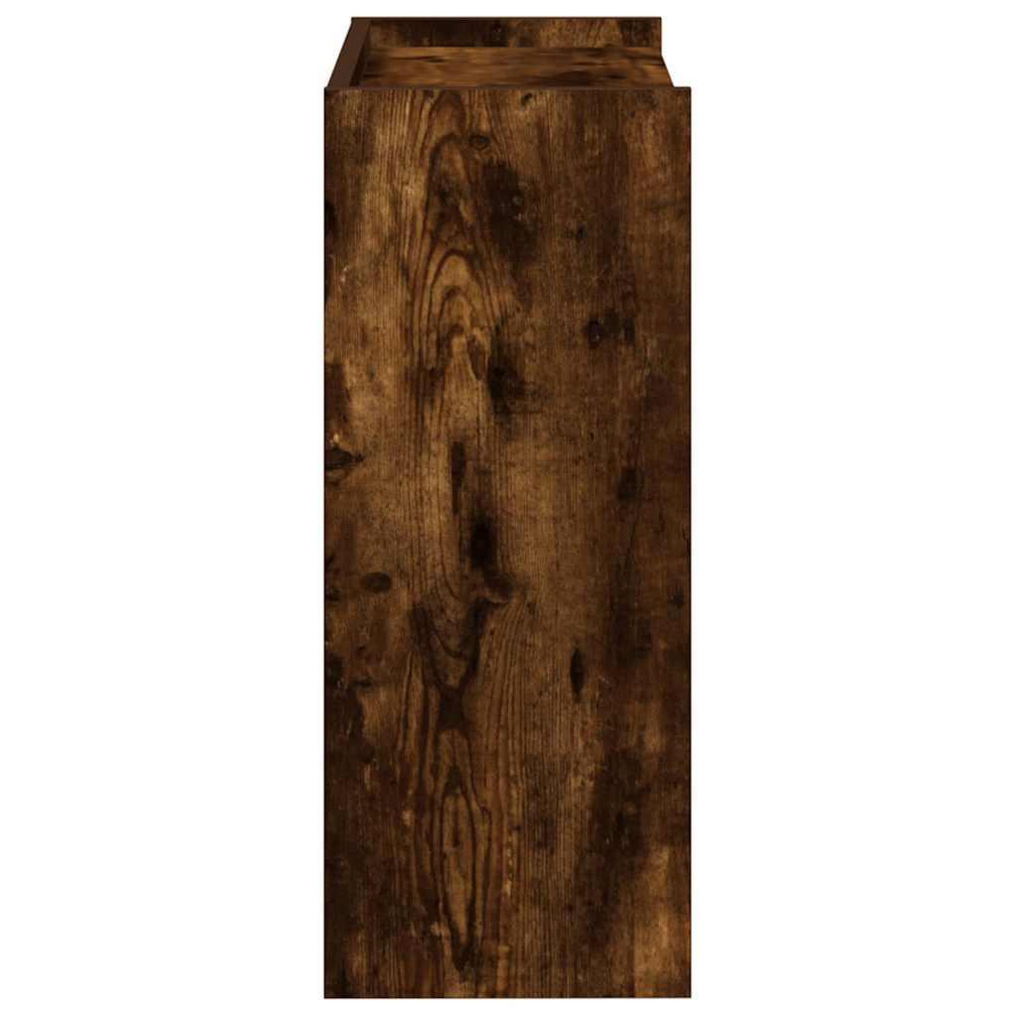 Voir la diapositive 5 : VIDAXL Etagere a chaussures chene fume 60x25x62 cm bois d'ingenierie