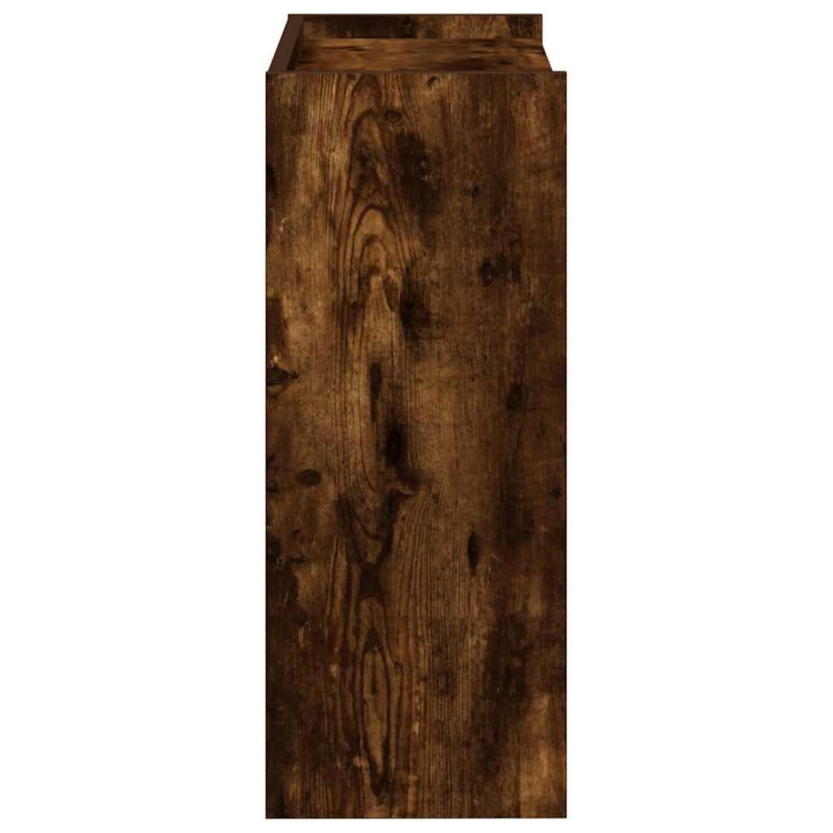 VIDAXL Etagere a chaussures chene fume 60x25x62 cm bois d'ingenierie