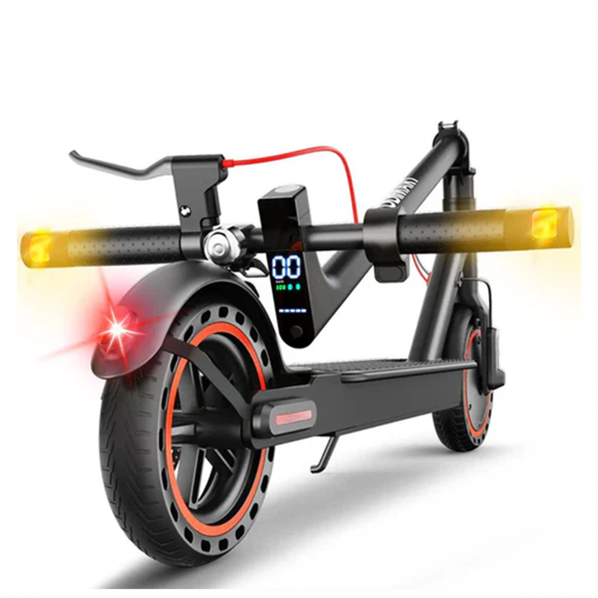 Voir la diapositive 2 : TODIMART Trottinette électrique todimart t3s, 25 km/h, clignotants, contrôle via application, noire
