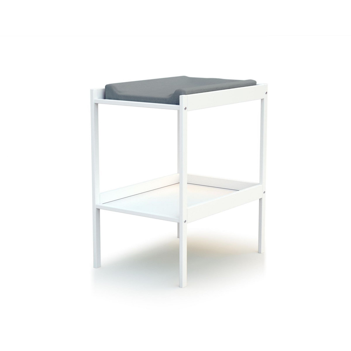 WEBABY Table à langer 1 étagère en bois