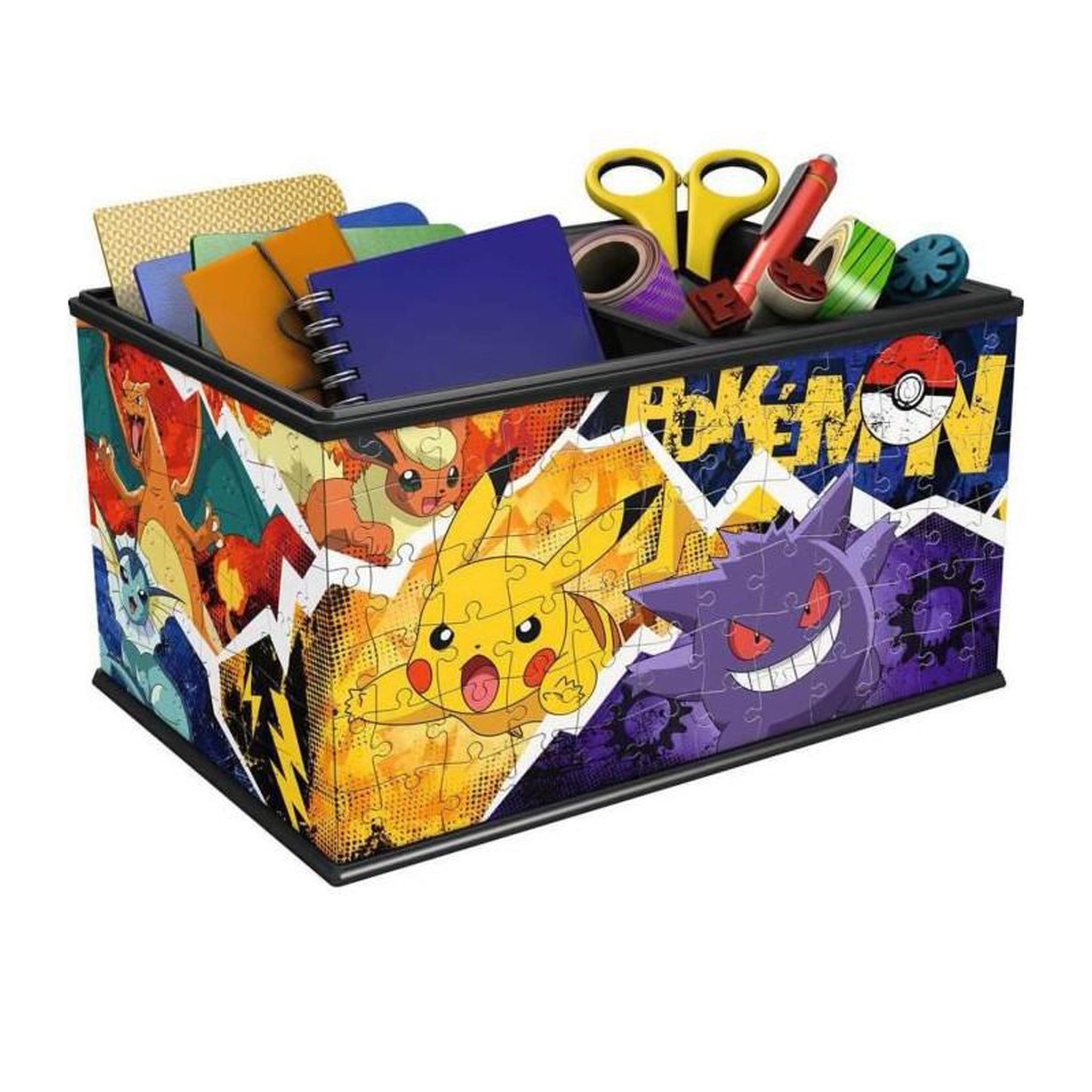 RAVENSBURGER Puzzle 3D boîte de rangement – Pokémon – Puzzle enfant – Ravensburger