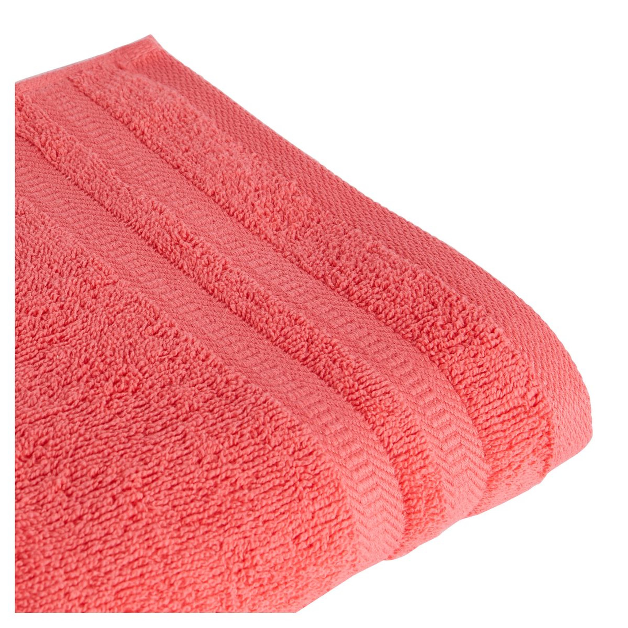 Voir la diapositive 2 : ACTUEL Serviette invité unie en coton 450 g/m²