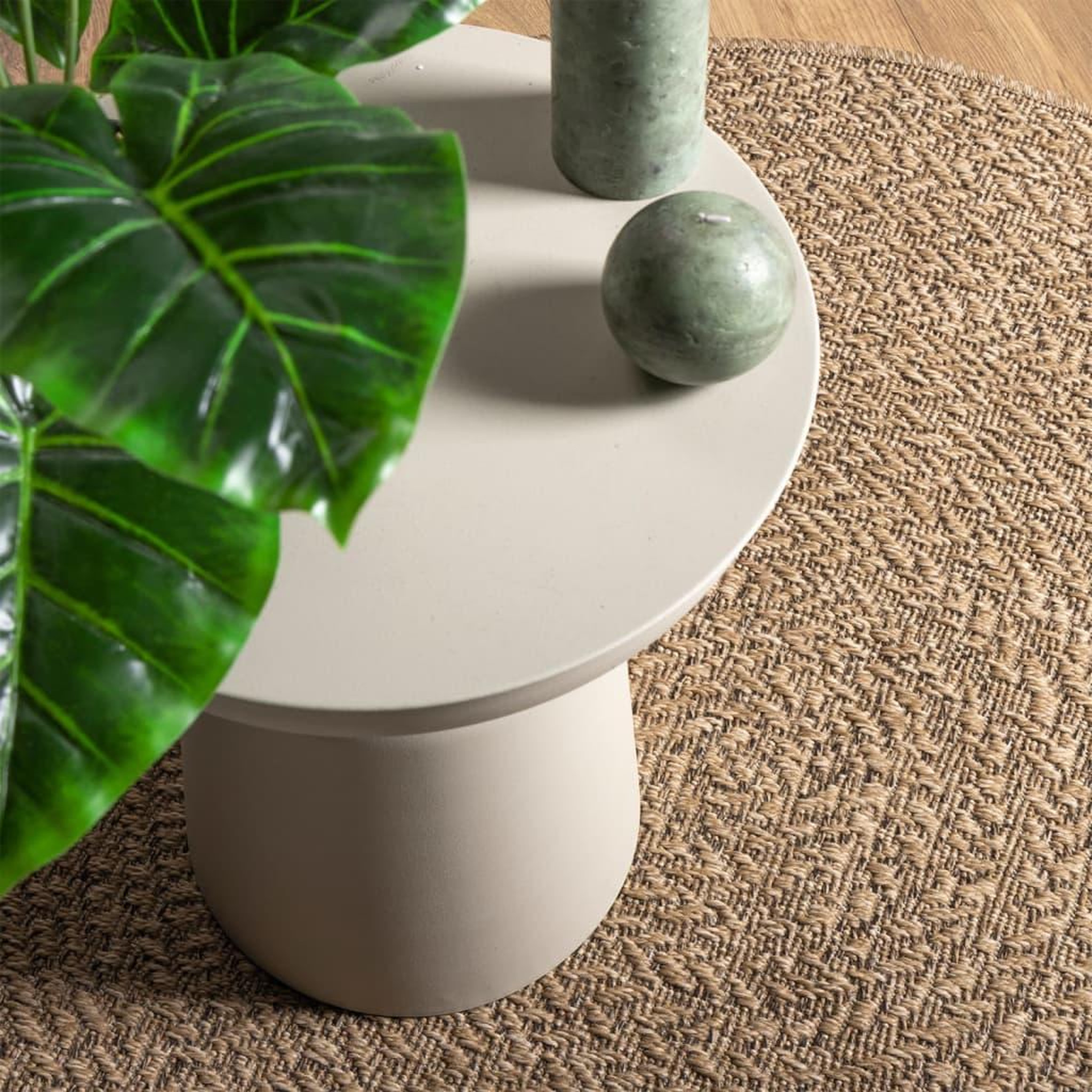 Voir la diapositive 2 : VIDAXL Tapis 160 cm aspect jute interieur et exterieur
