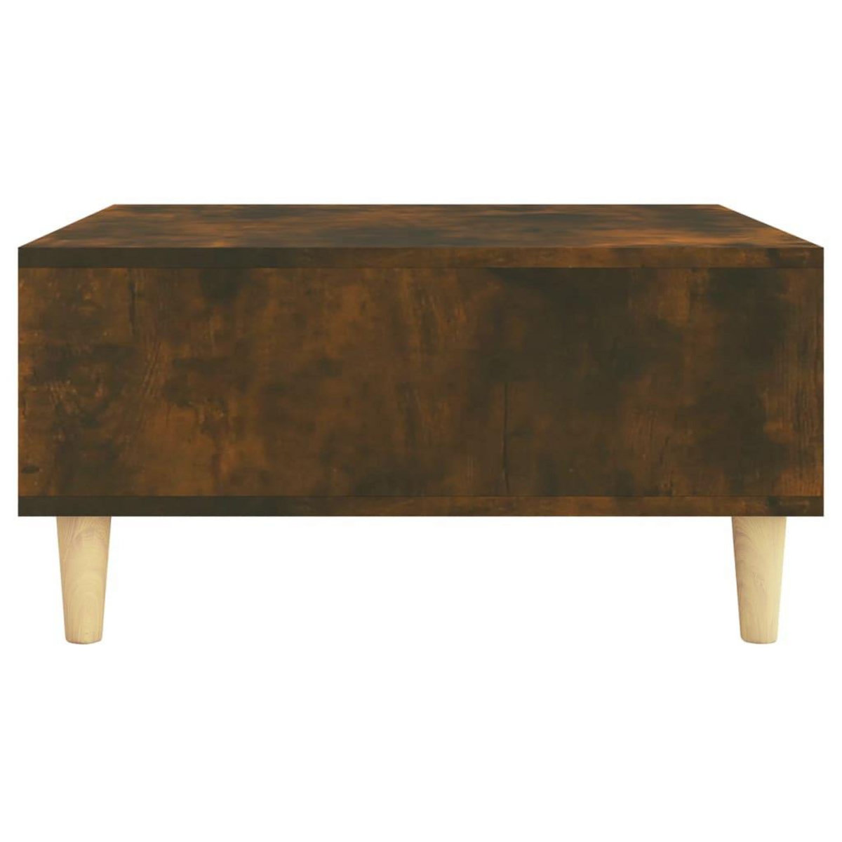 VIDAXL Table basse chene fume 60x60x30 cm bois d'ingenierie