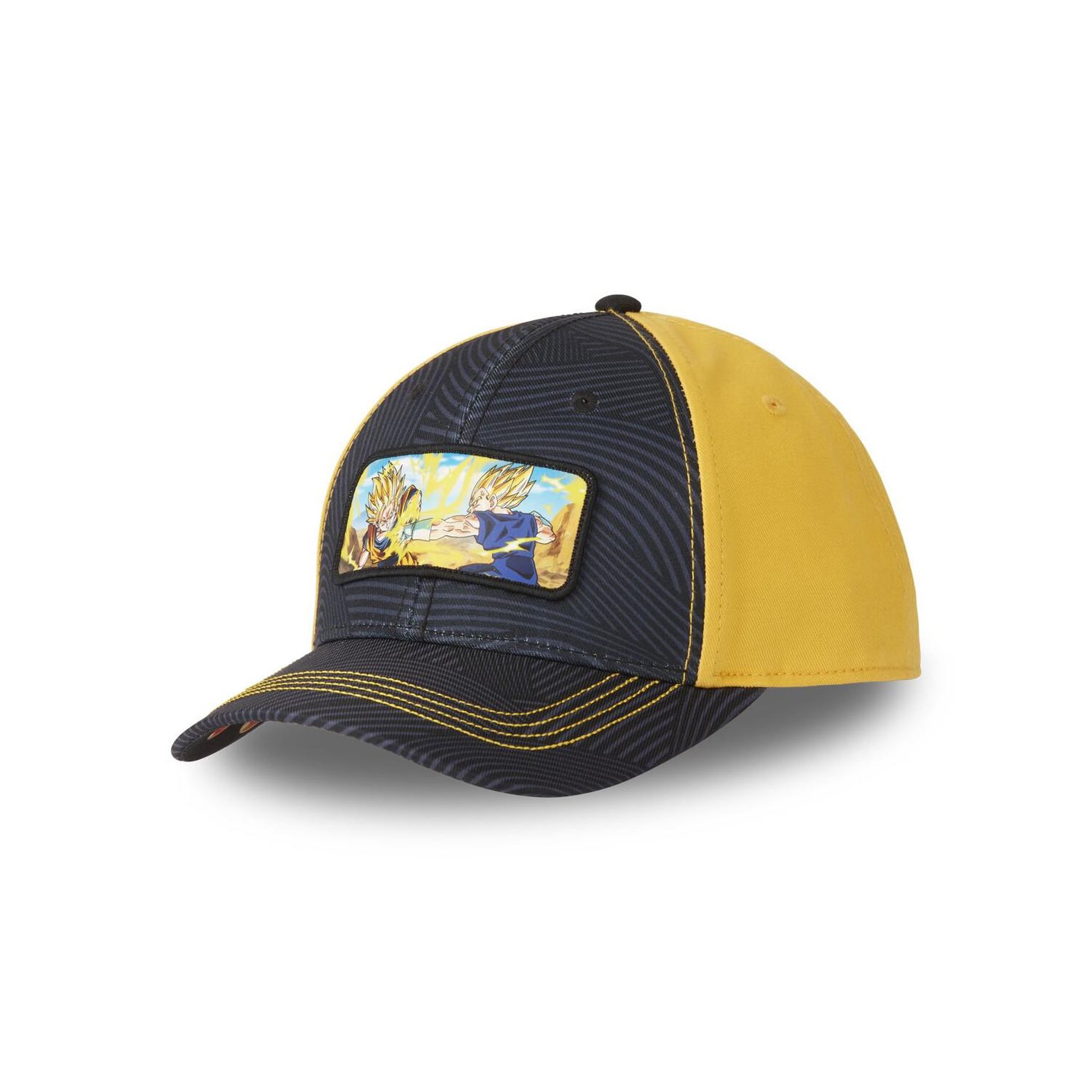 FREEGUN Casquette baseball Dragon Ball Z Vegeto. Coloris disponibles : Orange