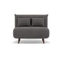 Voir la diapositive 6 : BEST MOBILIER Lumi - banquette convertible clic-clac 1 place en velours côtelé