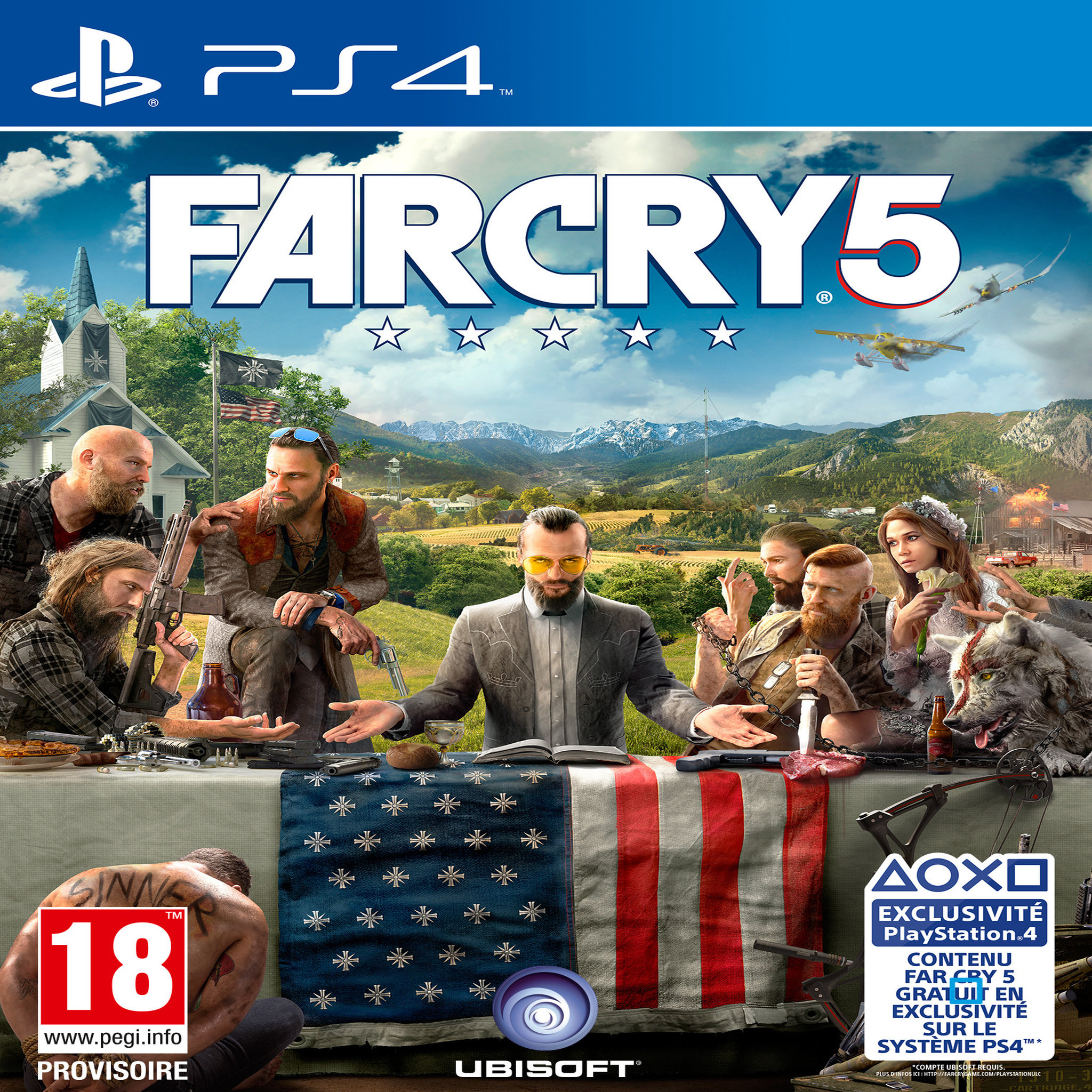Voir la diapositive 1 : Far Cry 5 PS4