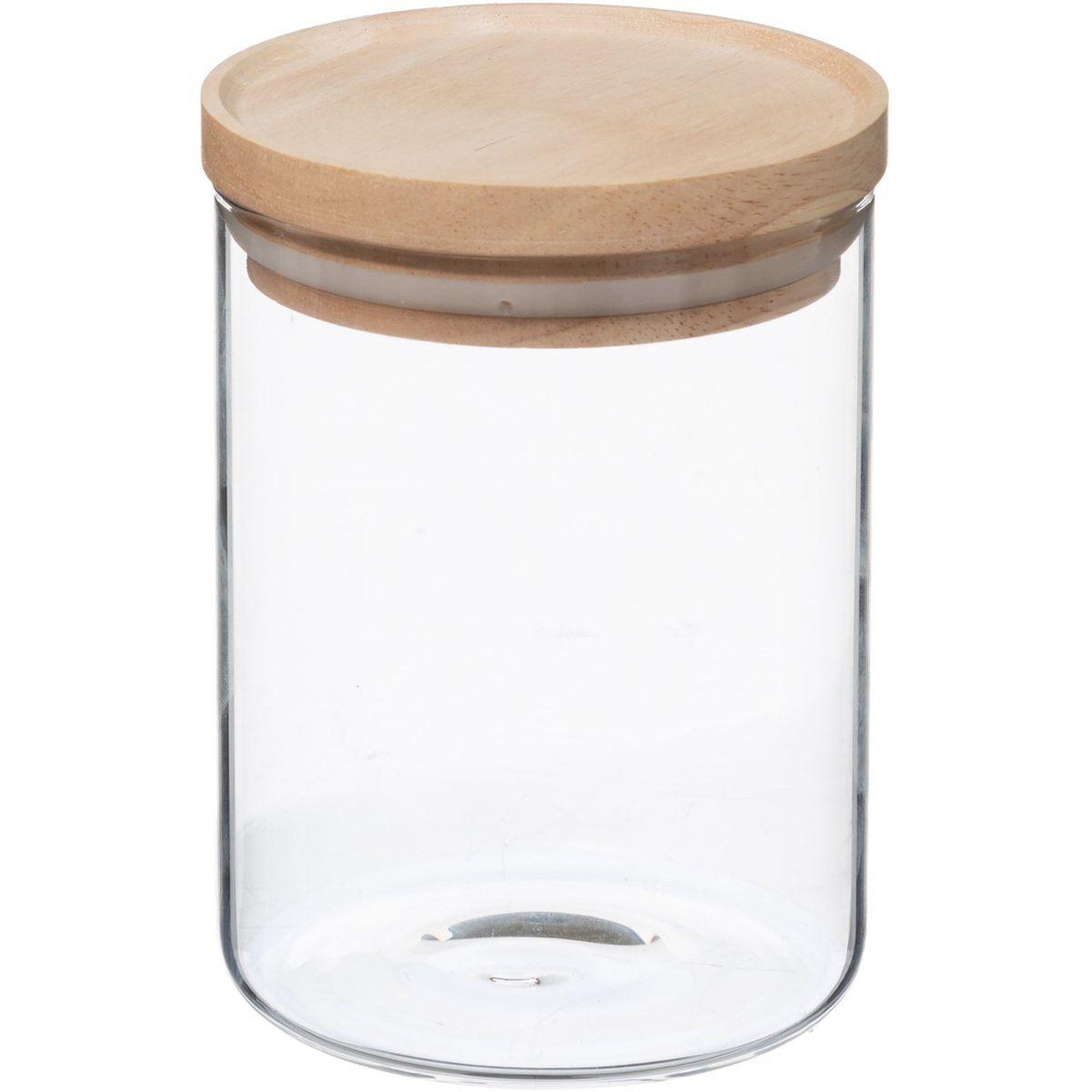 Voir la diapositive 2 : FIVE Boîte hermétique Hermet 0.6 l verre et bois