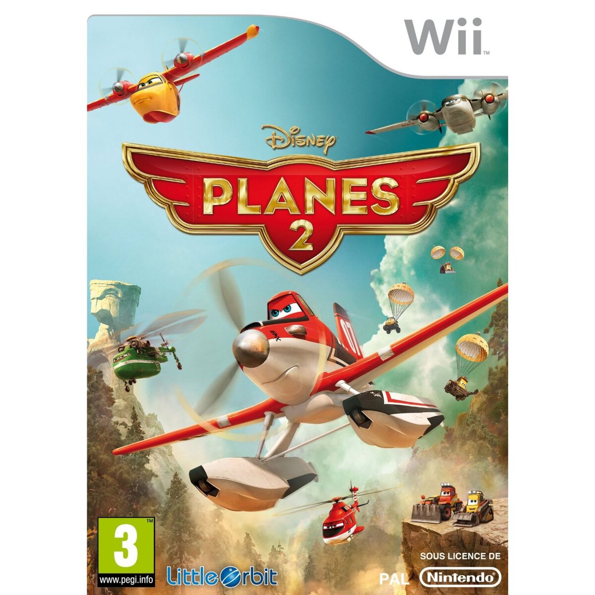 Planes 2 : Mission Canadair Nintendo Wii