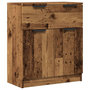 Voir la diapositive 2 : VIDAXL Buffet vieux bois 60x30x70 cm bois d'ingenierie