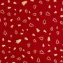 Voir la diapositive 2 : ATMOSPHERA Chemin de Table en Velours  Sapin  28x300cm Rouge
