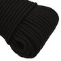 Voir la diapositive 4 : VIDAXL Corde de travail Noir 3 mm 250 m Polyester