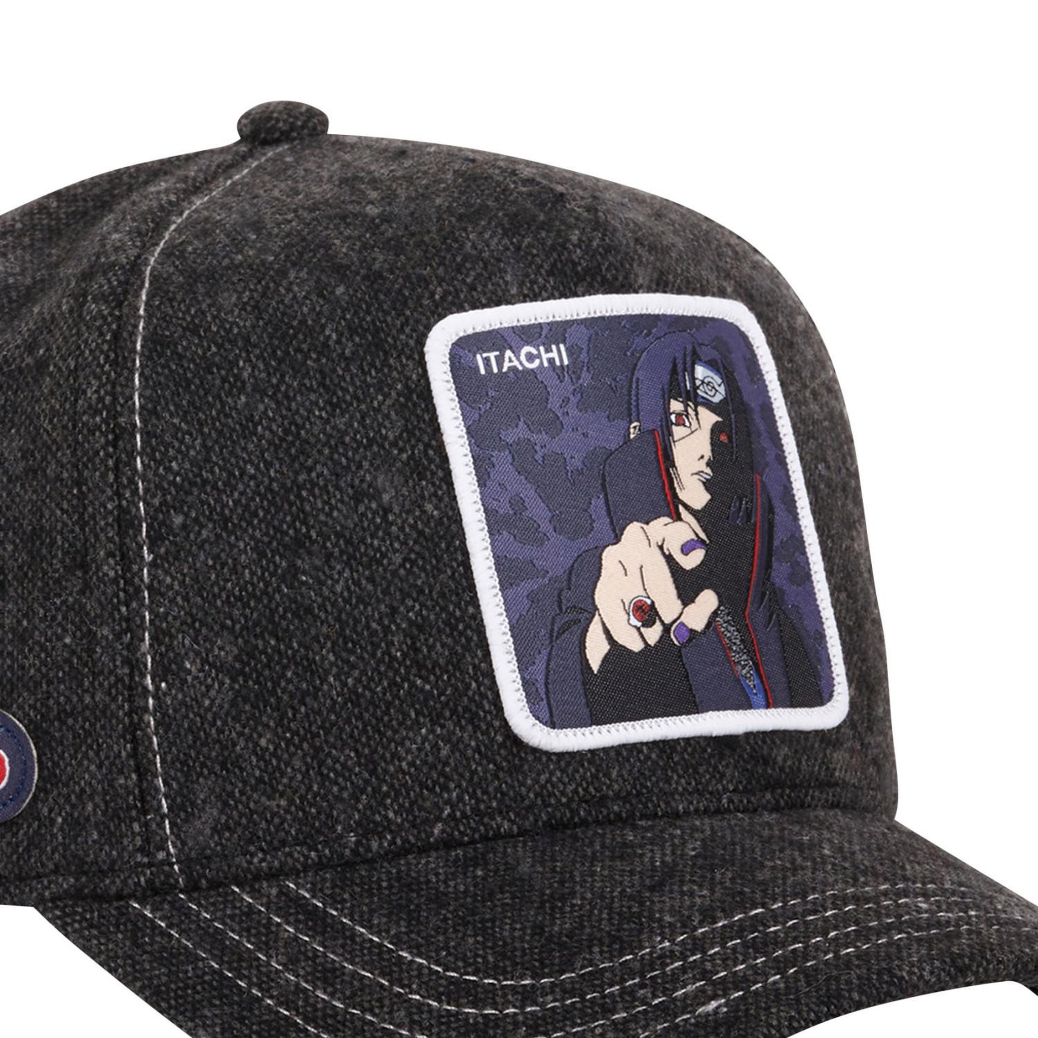 Voir la diapositive 3 : CAPSLAB Casquette trucker premium en neppy naruto shinobi