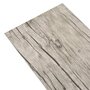 VIDAXL Planches de plancher PVC Non auto-adhesif 4,46m^2 3mm Gris clair