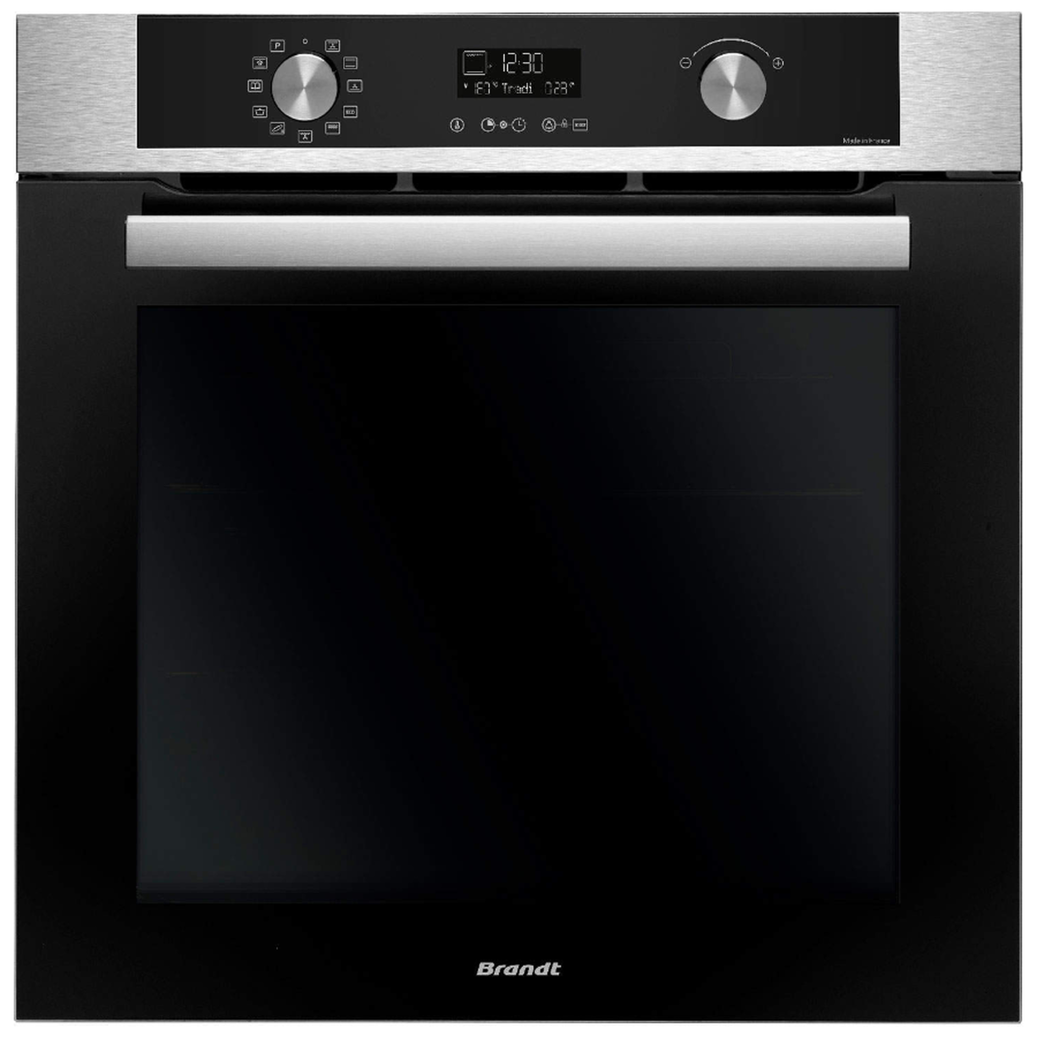 Voir la diapositive 5 : BRANDT Four intégrable multifonction 67l 60cm pyrolyse inox - bop2432x