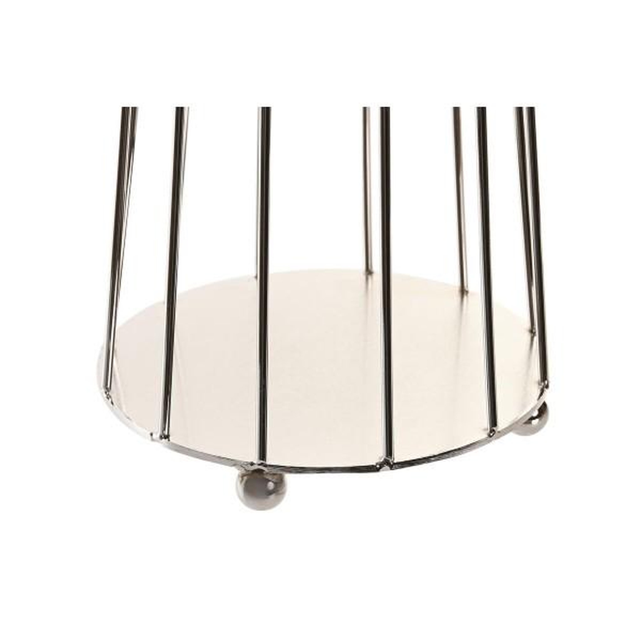 Voir la diapositive 4 : MARKET24 Lampe de bureau DKD Home Decor Métal Polyester Blanc 220 V 50 W (33 x 33 x 66 cm)