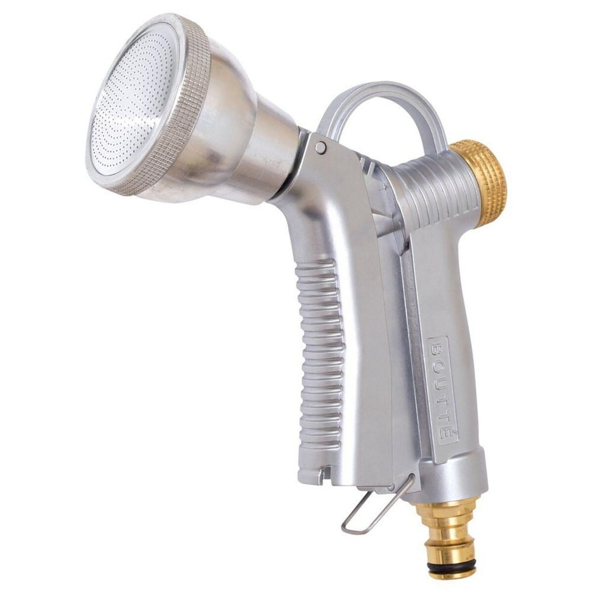 CENTRALE BRICO Pistolet tout métal poe pluie avec raccord rapide