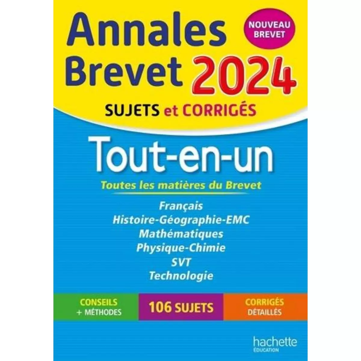 TOUT-EN-UN 3E. SUJETS ET CORRIGES, EDITION 2024, Dessaint Sébastien