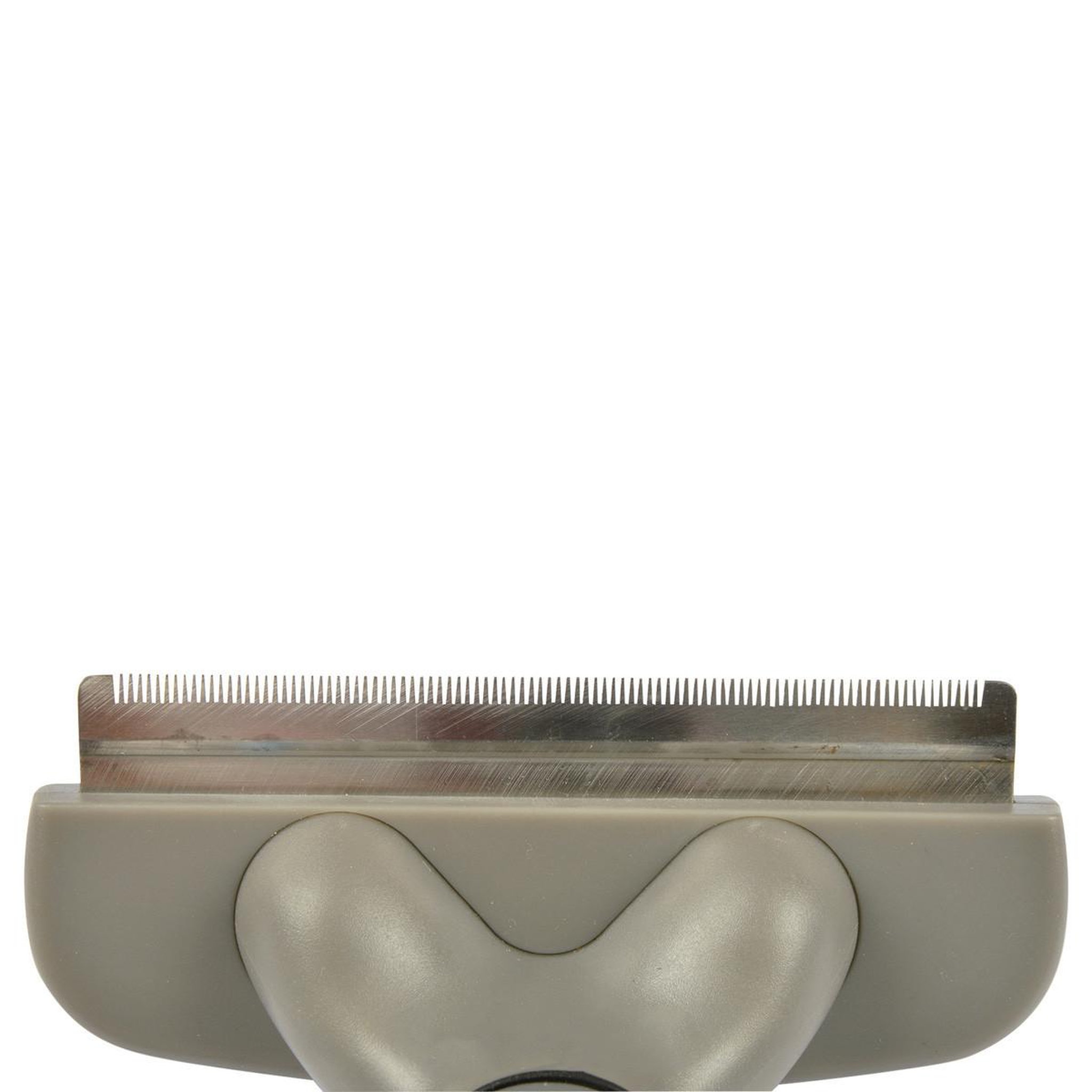Voir la diapositive 2 : LOVE STORY Brosse pour chien & chat  sous poils  16cm gris