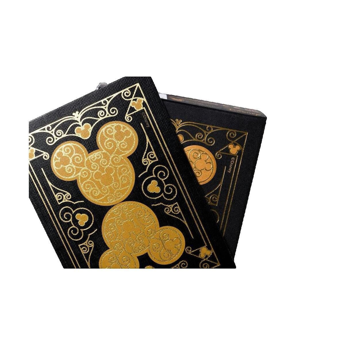 Cartamundi Jeu de cartes Cartamundi Bicycle Mickey noir et or