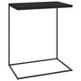 Voir la diapositive 2 : VIDAXL Table d'appoint Noir 55x35x66 cm Bois d'ingenierie