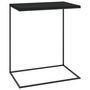 Voir la diapositive 2 : VIDAXL Table d'appoint Noir 55x35x66 cm Bois d'ingenierie