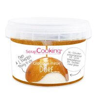 SCRAPCOOKING Sucre pailleté doré rose 320 g pas cher 