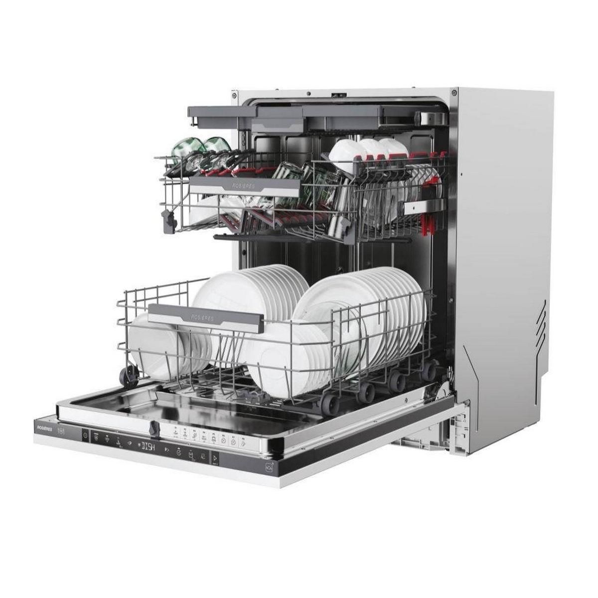 Rosieres Lave-vaisselle 60cm 15 couverts 44db tout intégrable - RI5B4F1PTA-47