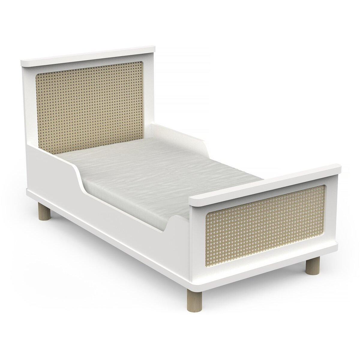 Habitat et Jardin Lit enfant   Ochna   - 70 x 140 cm - Blanc mat