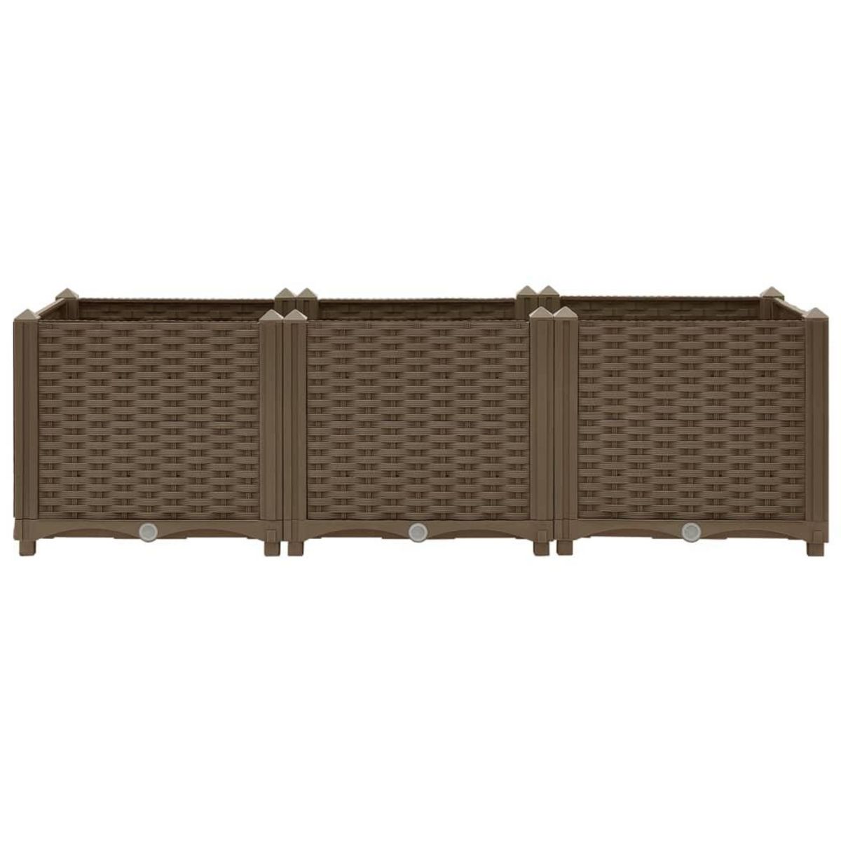 VIDAXL Lit sureleve 120x40x38 cm Polypropylene