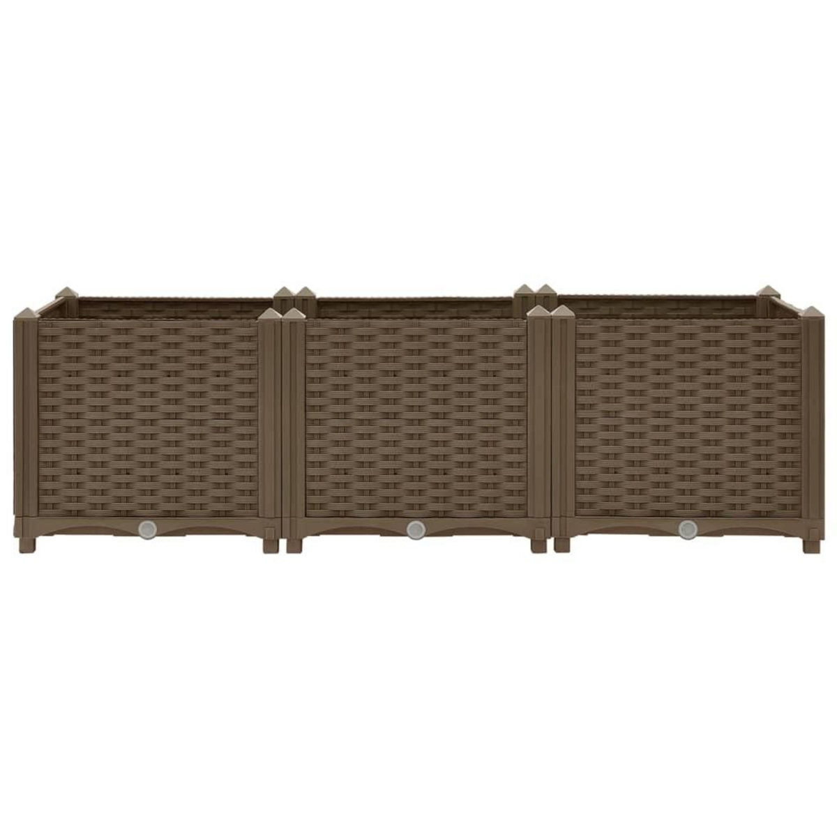 VIDAXL Lit sureleve 120x40x38 cm Polypropylene