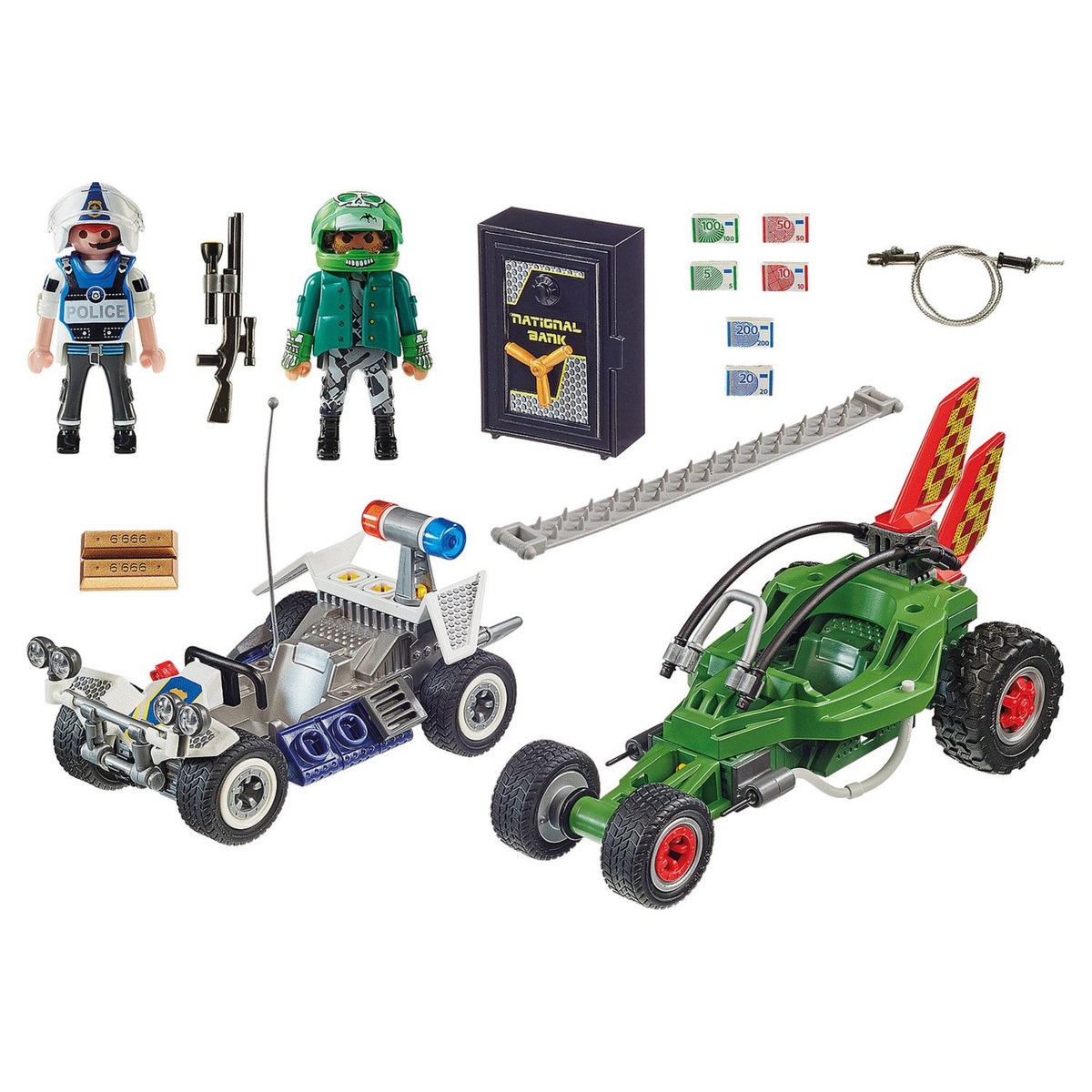 PLAYMOBIL 70577 - City Action - Police karts policier et bandit