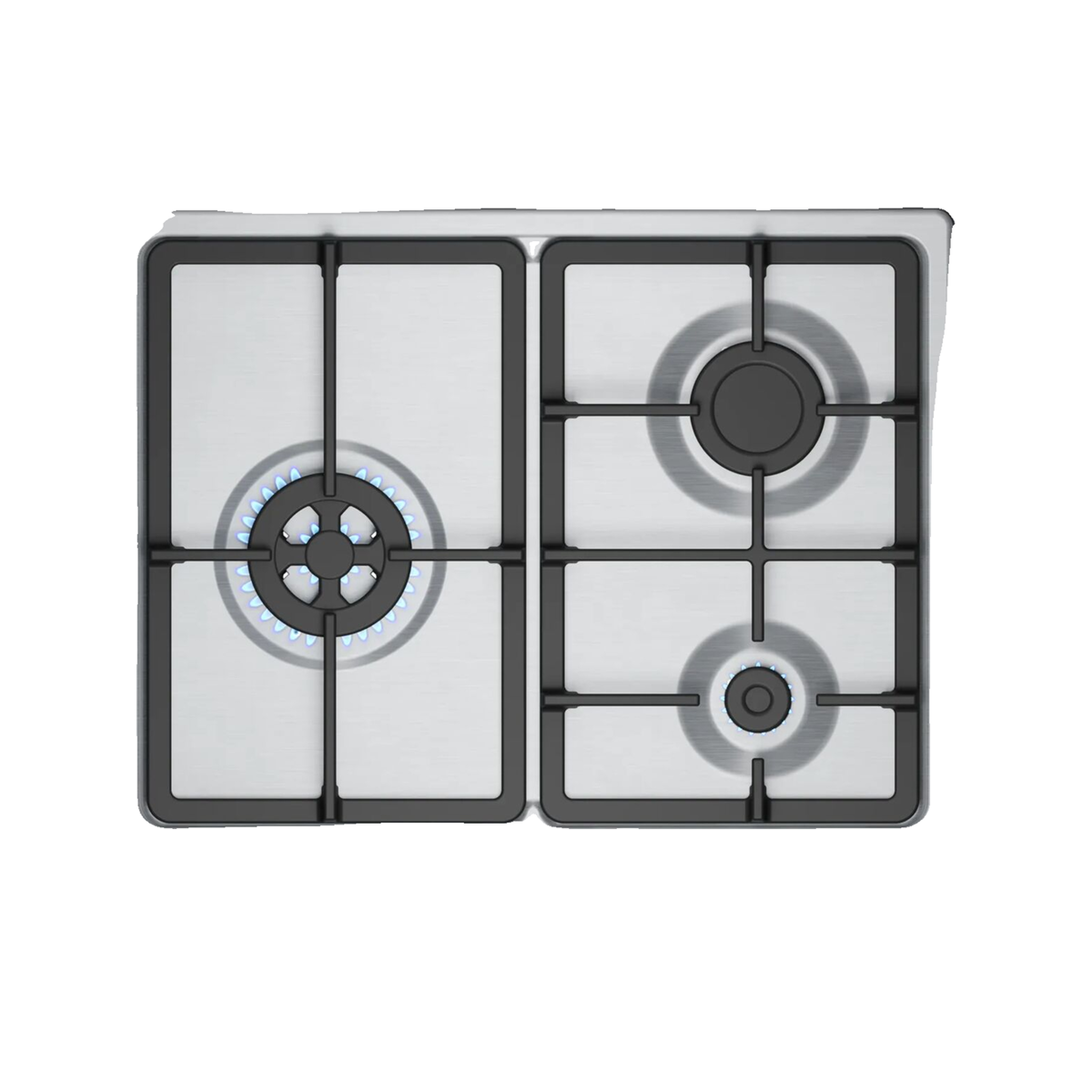 BOSCH Plaque de cuisson gaz PGC6B5K90 60cm 3 zones