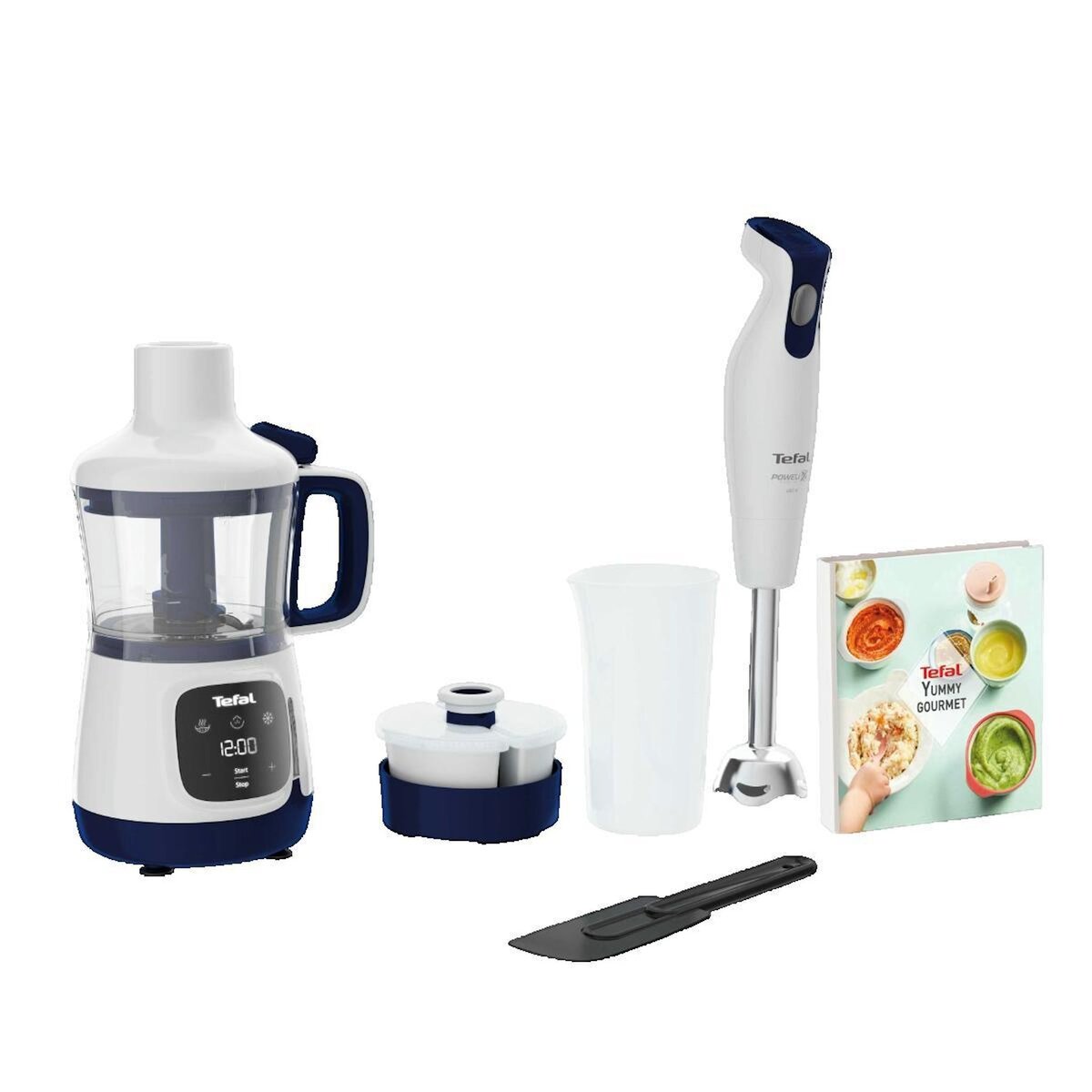 TEFAL Blender Tefal Yummy Gourmet HB55W4