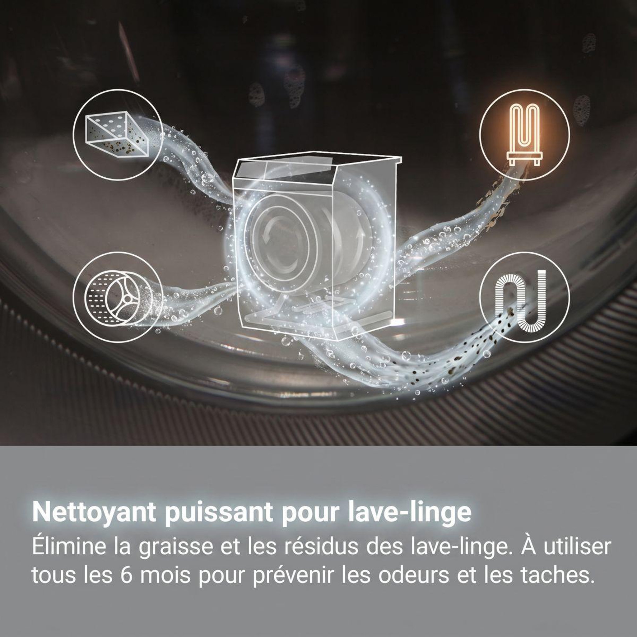 Voir la diapositive 4 : ELECTROLUX Nettoyant super clean pour lave-linge & lave-vaiss