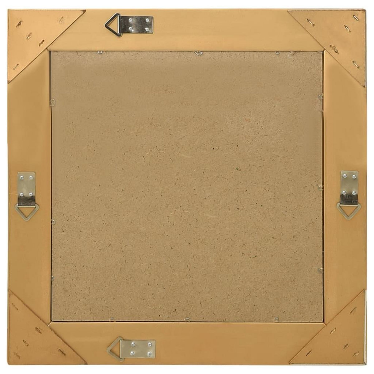 VIDAXL Miroir mural style baroque 50x50 cm Dore