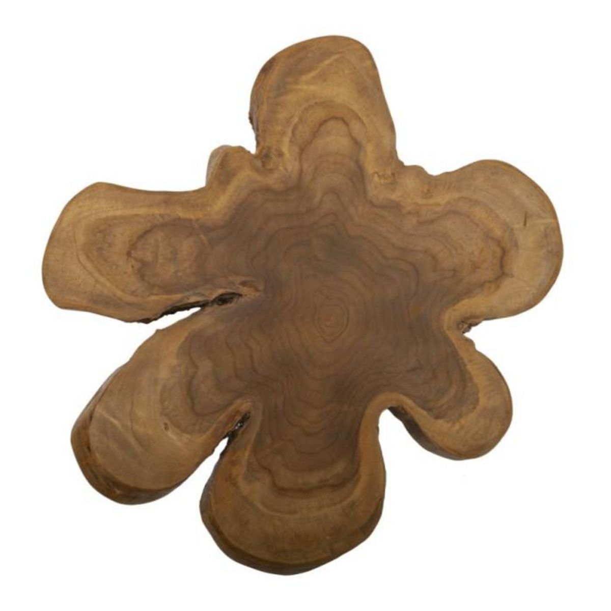 Paris Prix Table d'Appoint en Bois  Bintang  50cm Naturel