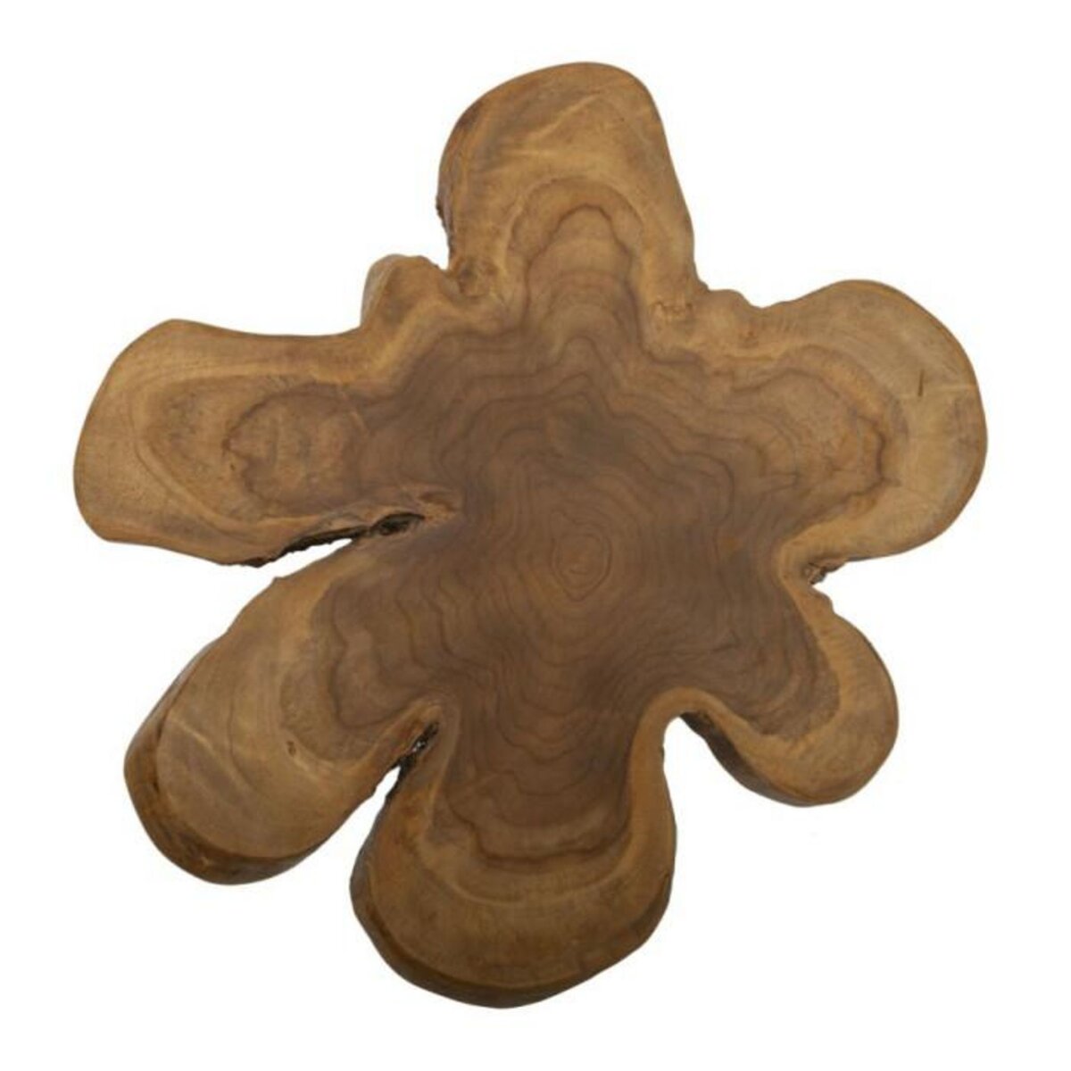 Paris Prix Table d'Appoint en Bois  Bintang  50cm Naturel