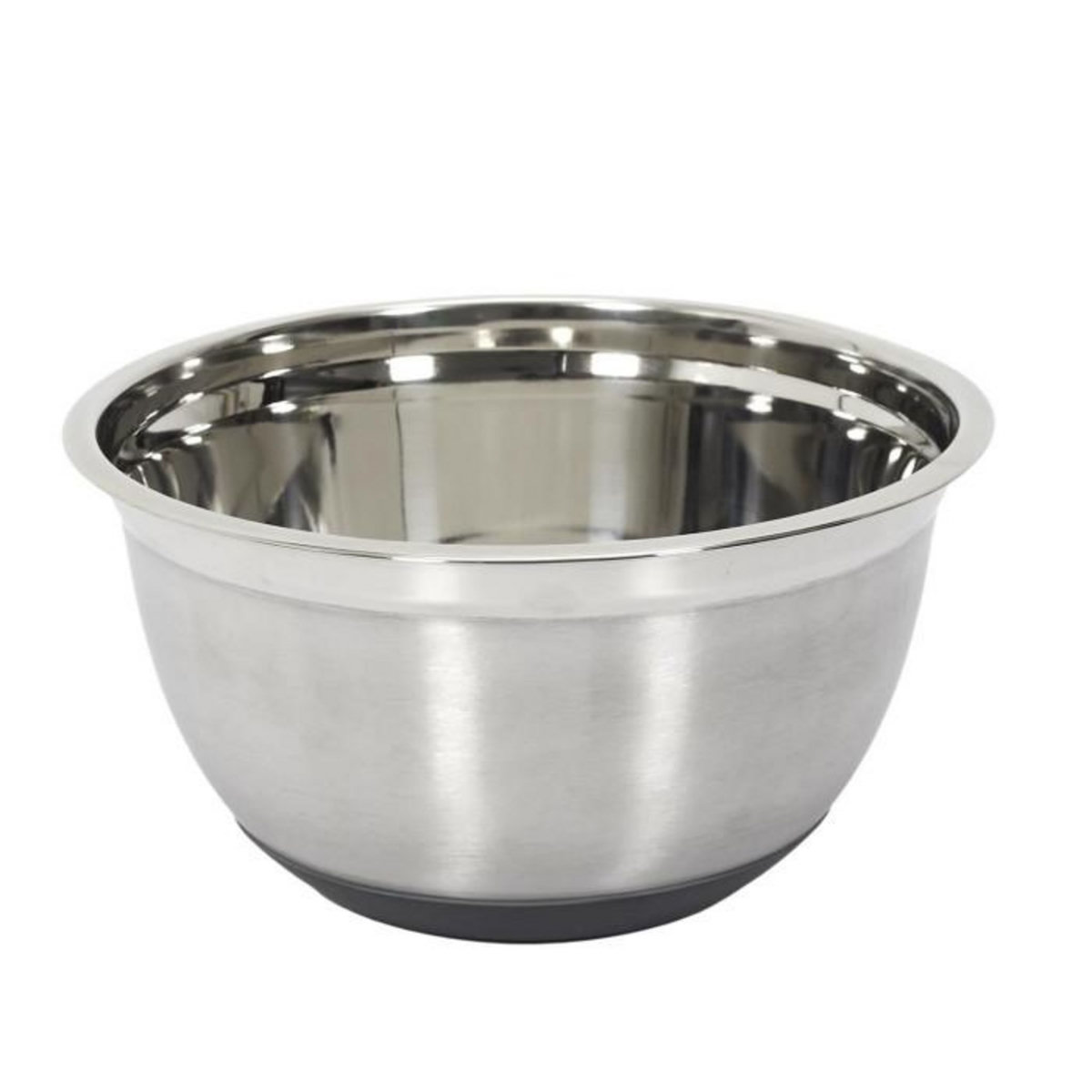 Paris Prix Lot de 3 Bols Pâtissiers  Antidérapant  26cm Argent