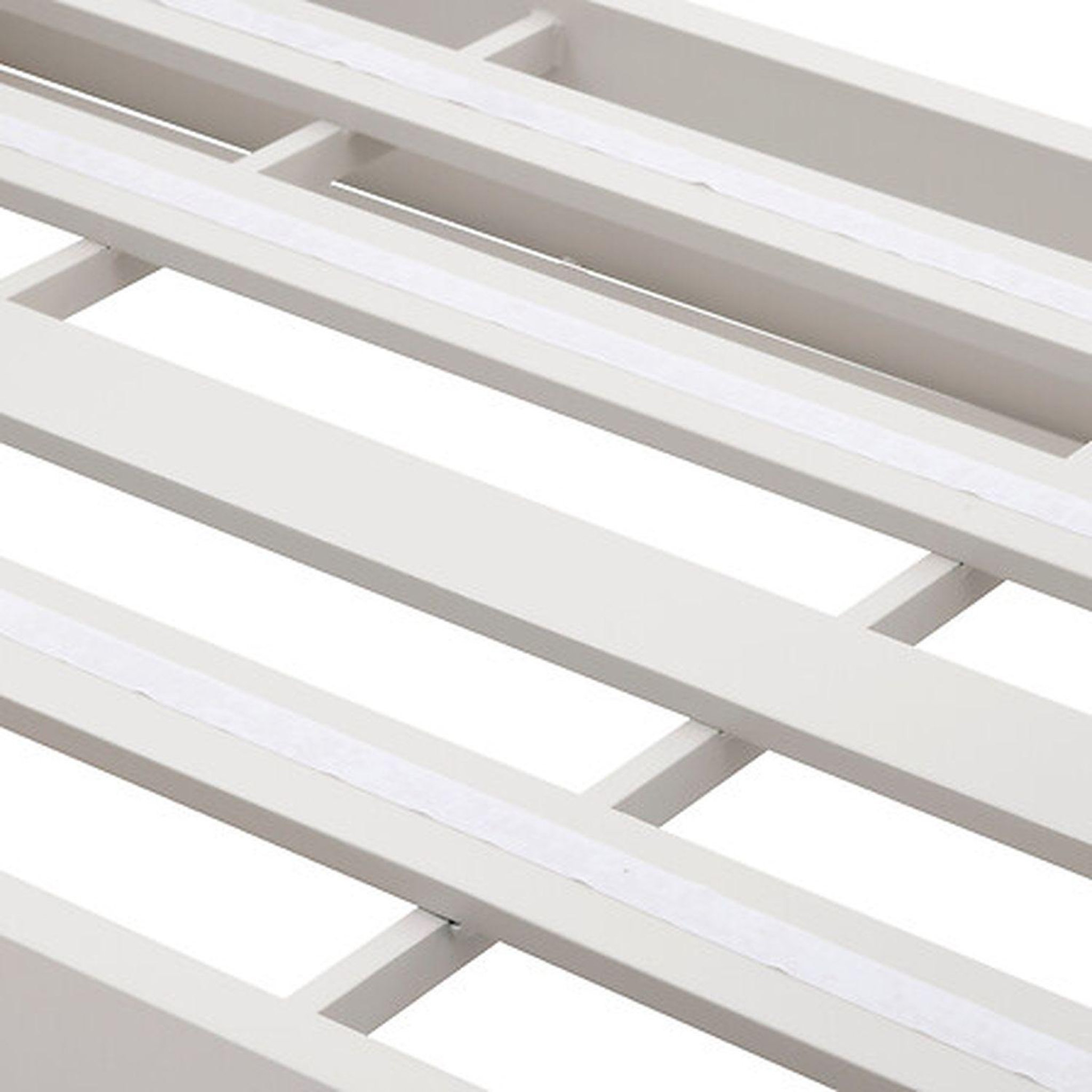 Voir la diapositive 5 : HESPERIDE Canapé de jardin en aluminium 2 places allure - avoine et beige zebrano