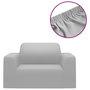 Voir la diapositive 2 : VIDAXL Housse extensible de canape Gris Jersey de polyester