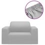 Voir la diapositive 2 : VIDAXL Housse extensible de canape Gris Jersey de polyester
