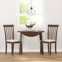 Voir la diapositive 3 : VIDAXL Chaises a manger coussins 2 pcs marron bois massif caoutchouc