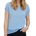 Vero Moda T-shirt  Femme Vero Moda Ava. Coloris disponibles : Bleu