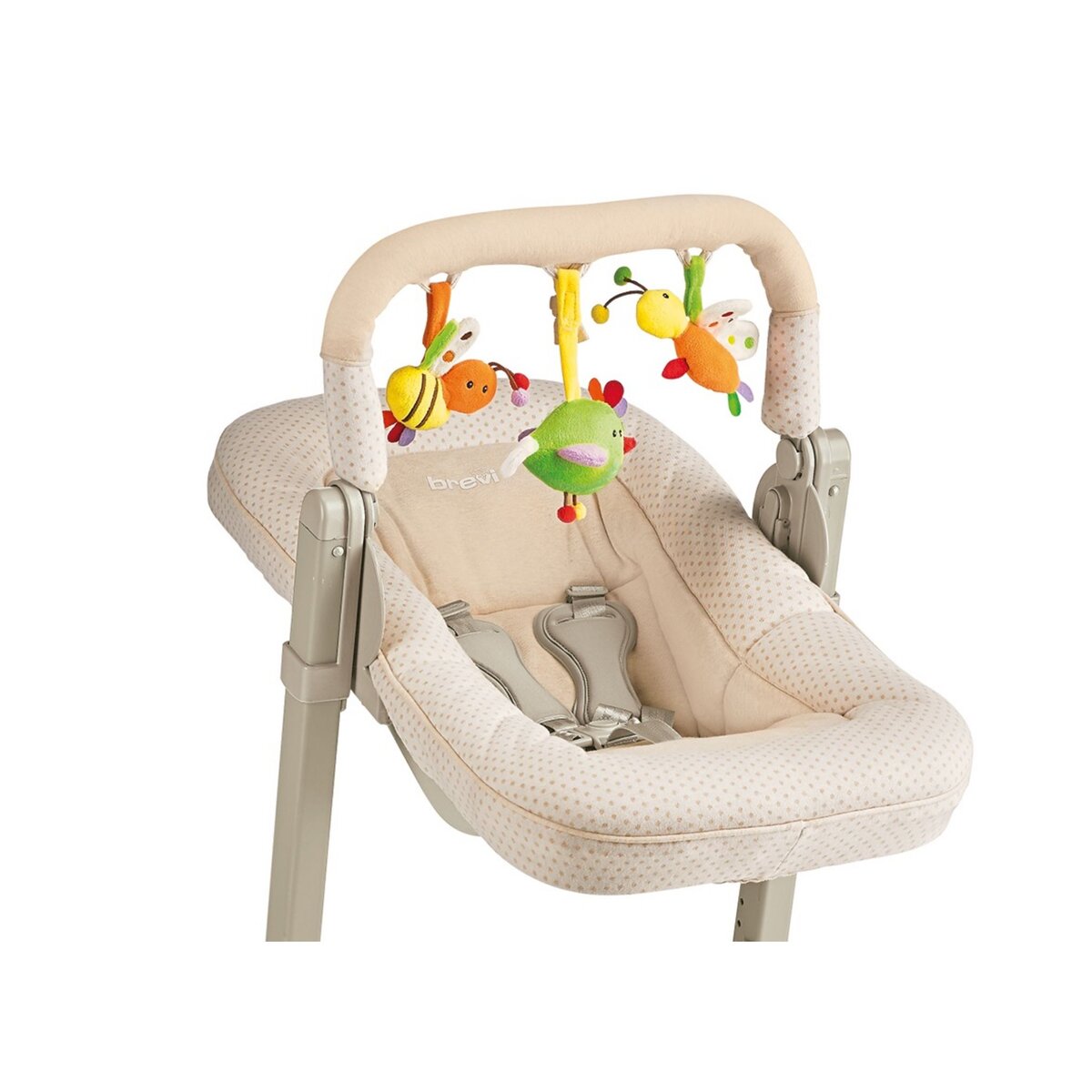 BREVI Kit transat adaptable pour chaise haute bébé Slex Evo