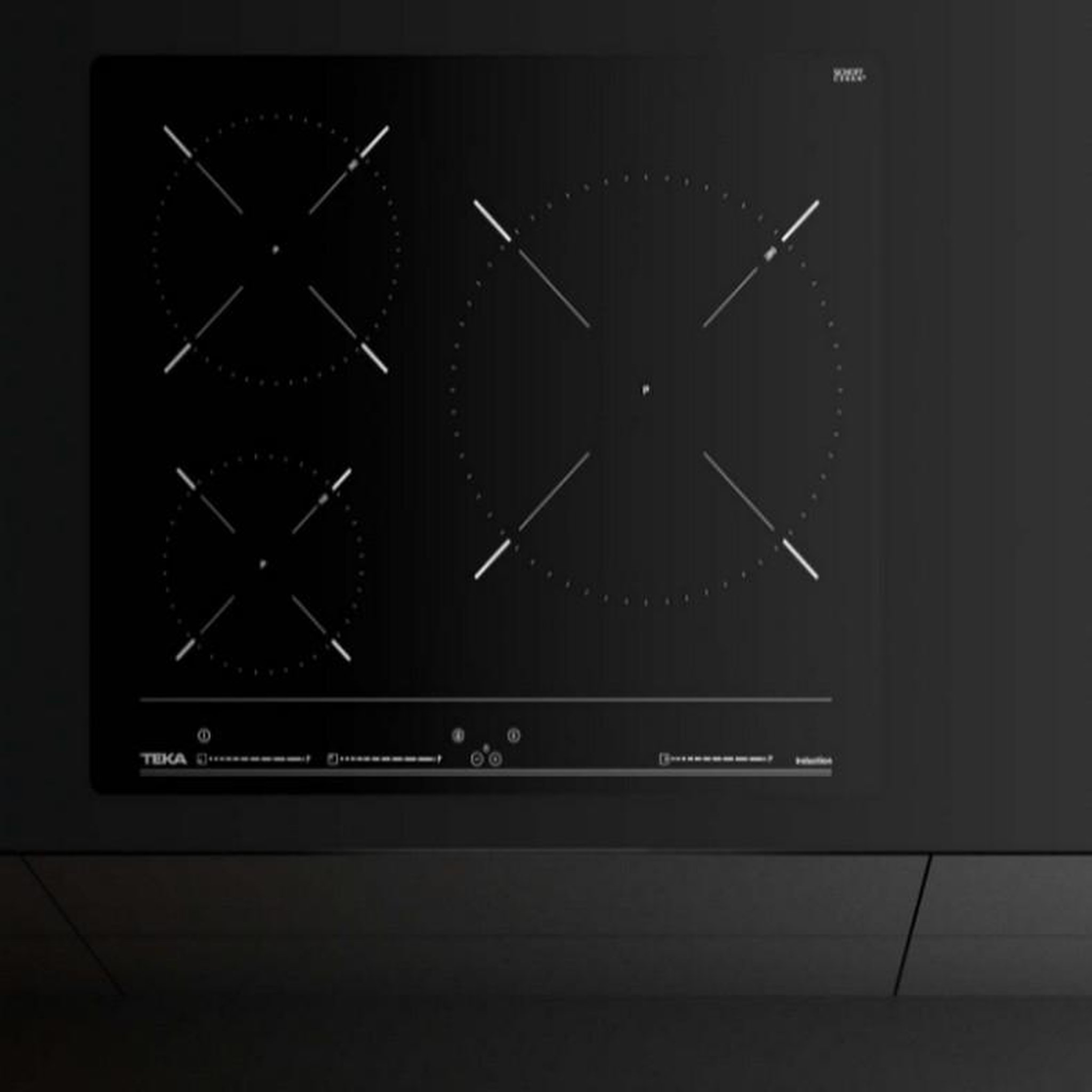 Voir la diapositive 3 : TEKA Table de cuisson à induction 60cm 3foyers 5900w - 112520006