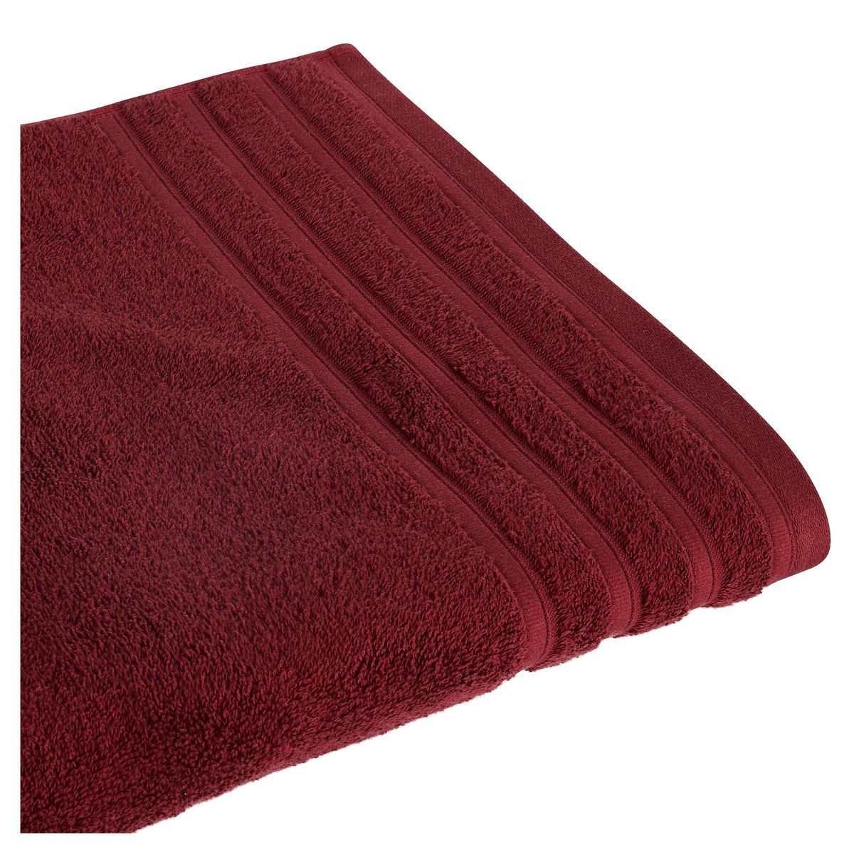 ACTUEL Maxi drap de bain uni en coton bouclé 500 gr/m2