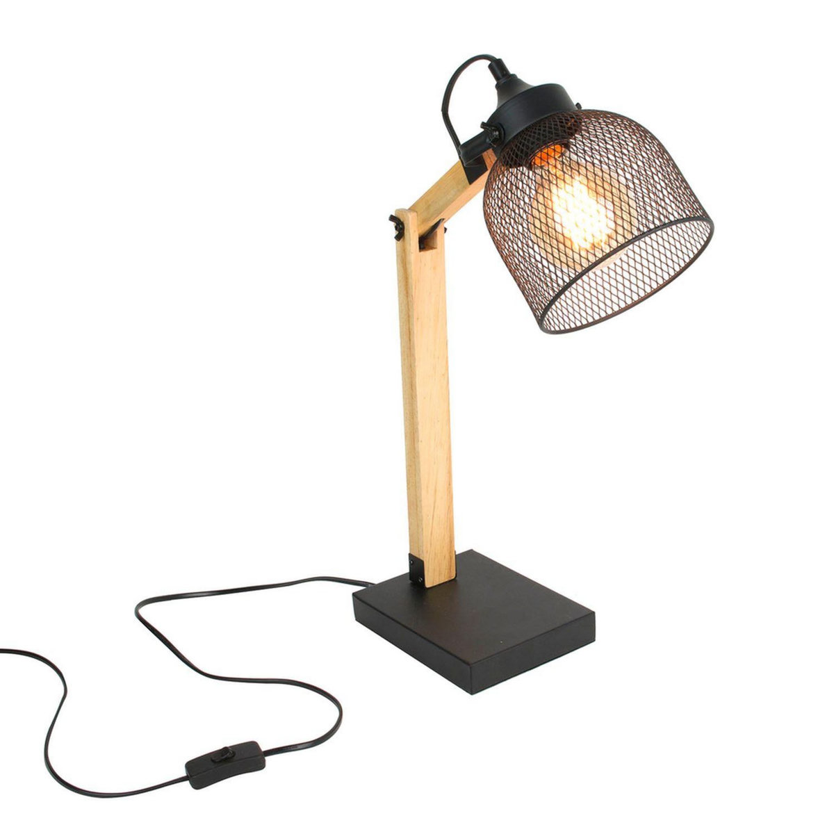 The Home Deco Factory Lampe de bureau industrielle Indus
