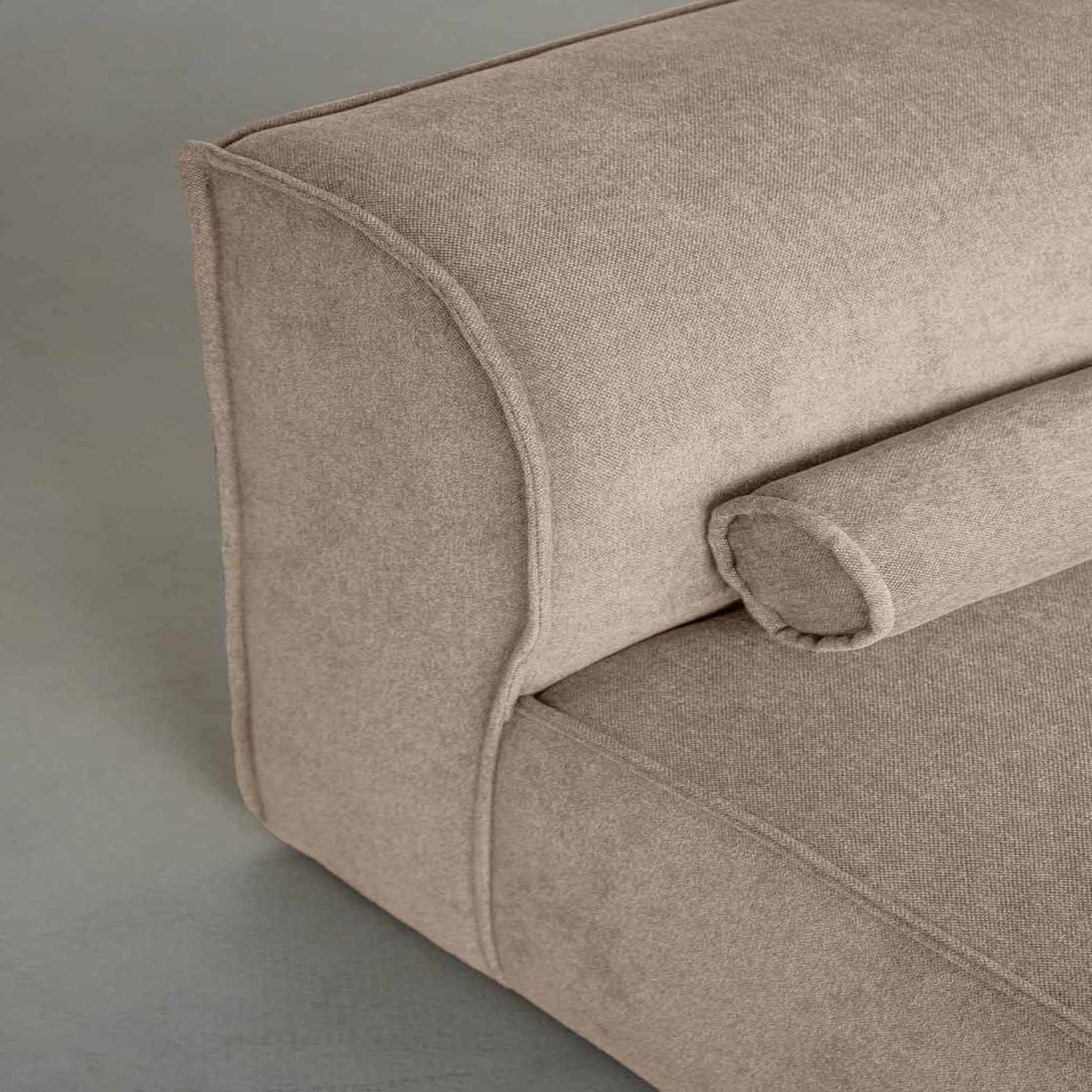 Voir la diapositive 5 : BEST MOBILIER Felix - module d'assise droit en tissu texturé
